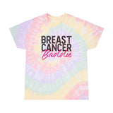 Breast Cancer Baddie Tie-Dye Tee, Spiral