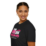 Exclusive FOR HER Race Day Unisex Softstyle Tee (Black & Brown)