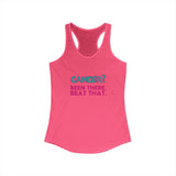 Been there. Beat that. -- Women's Racerback Tank Top