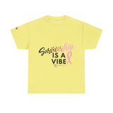 Survivorship Tee with Lift as We Climb on Sleeve
