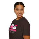 Exclusive FOR HER Race Day Unisex Softstyle Tee (Black & Brown)