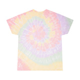 Breast Cancer Baddie Tie-Dye Tee, Spiral
