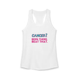 Been there. Beat that. -- Women's Racerback Tank Top
