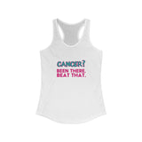 Been there. Beat that. -- Women's Racerback Tank Top