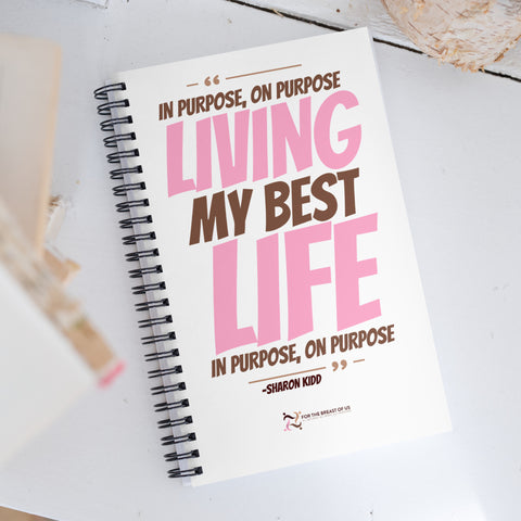 In Purpose | Spiral notebook