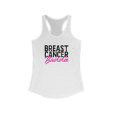 Breast Cancer Baddie - Women's Racerback Tank Top