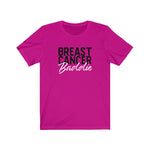 Breast Cancer Baddie Unisex Jersey Short Sleeve Tee