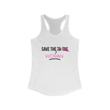 Save the Woman - Women's Racerback Tank Top