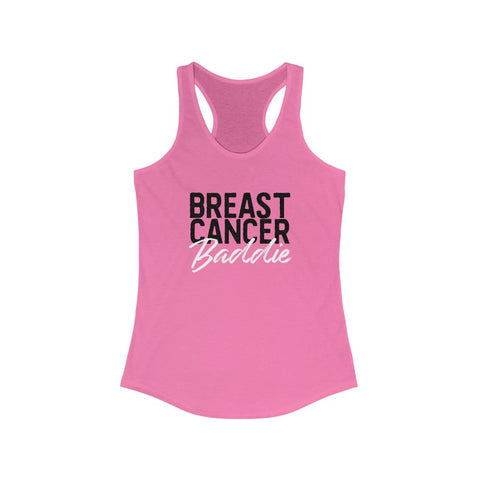 Breast Cancer Baddie - Women's Racerback Tank Top