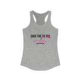 Save the Woman - Women's Racerback Tank Top