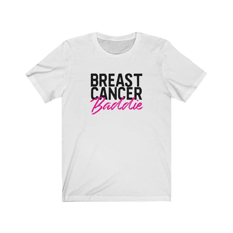 Breast Cancer Baddie Unisex Jersey Short Sleeve Tee