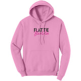 Flattie Baddie Unisex Hooded Sweatshirt