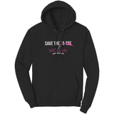 Save the Woman (White Logo) Unisex Hooded Sweatshirt