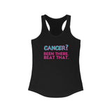 Been there. Beat that. -- Women's Racerback Tank Top
