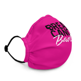 Breast Cancer Baddie Premium Face Mask