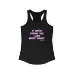 If You're Reading This, I Beat Breast Cancer Women's Ideal Racerback Tank