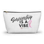 Survivorship is a Vibe Makeup/Accessory Bag